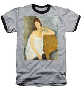 Tribute to Modigliani - 3 - Baseball T-Shirt