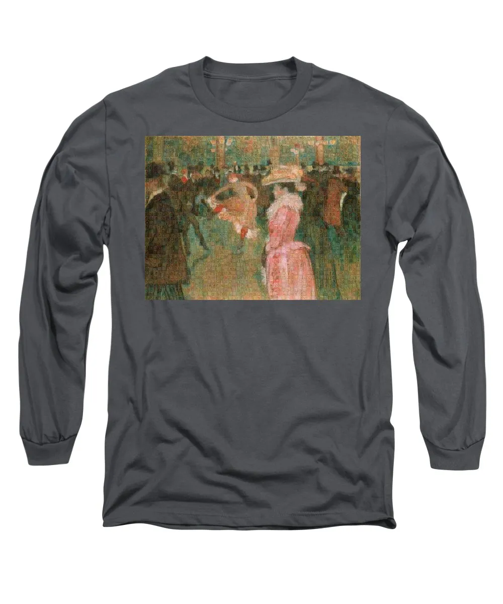 Tribute to Toulouse Lautrec - Long Sleeve T-Shirt