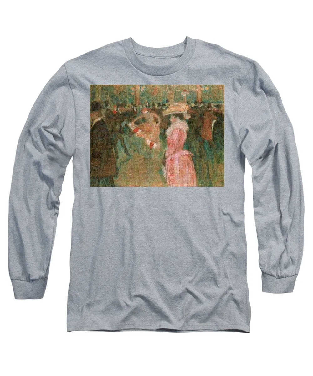 Tribute to Toulouse Lautrec - Long Sleeve T-Shirt