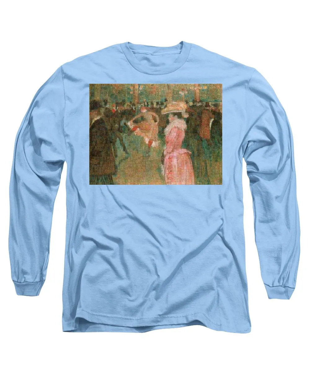 Tribute to Toulouse Lautrec - Long Sleeve T-Shirt