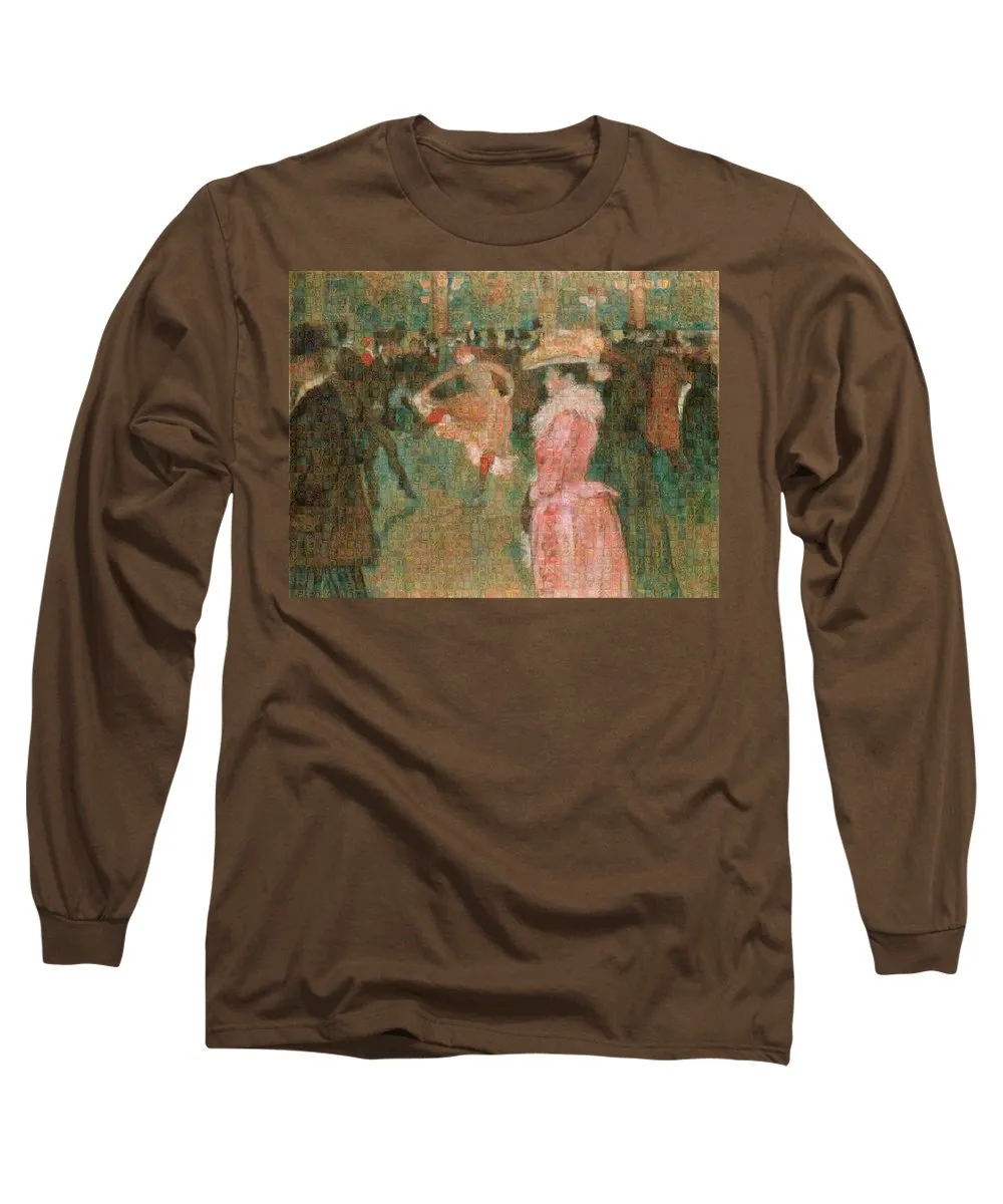 Tribute to Toulouse Lautrec - Long Sleeve T-Shirt