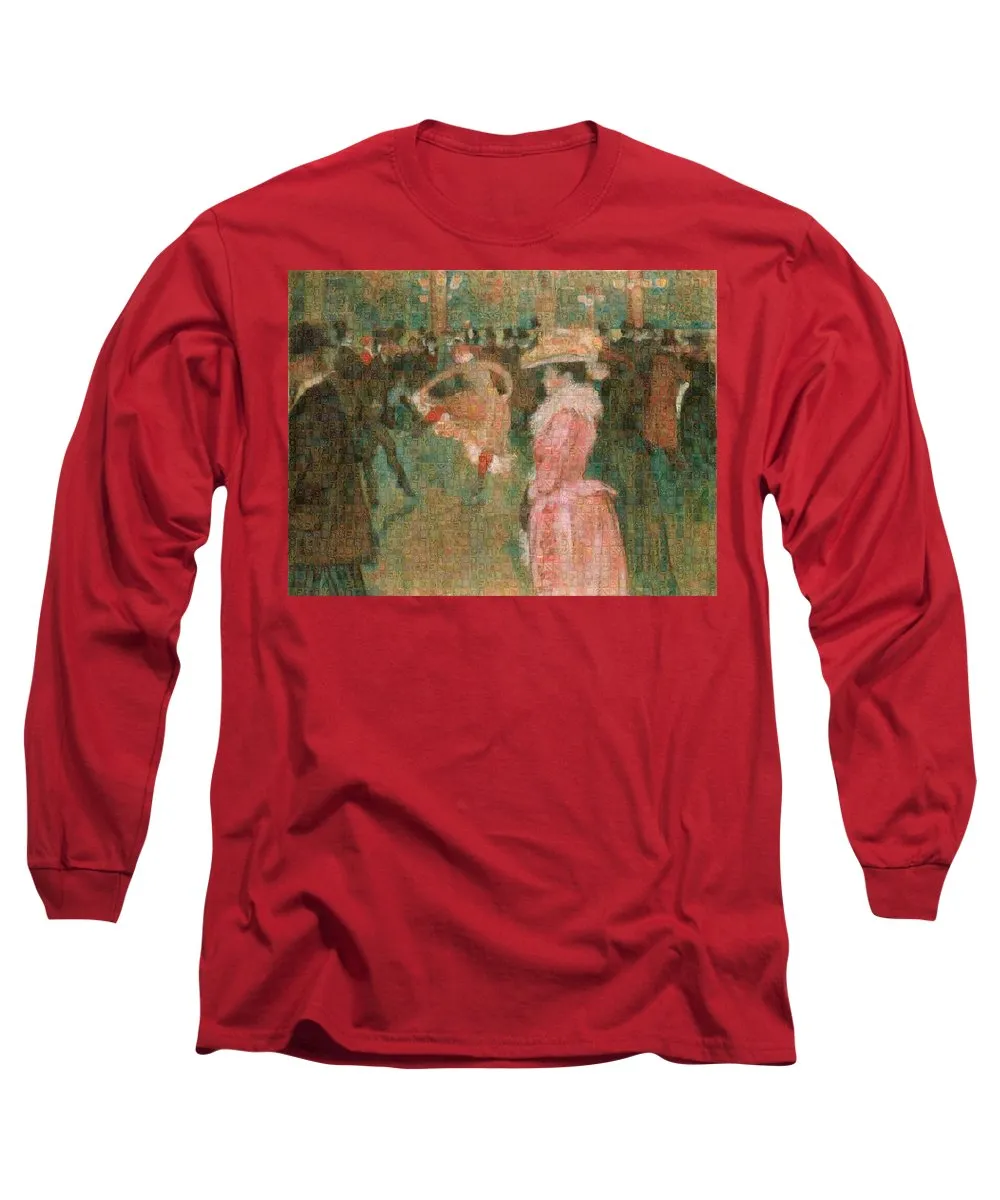 Tribute to Toulouse Lautrec - Long Sleeve T-Shirt