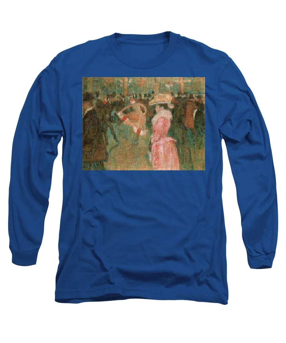 Tribute to Toulouse Lautrec - Long Sleeve T-Shirt