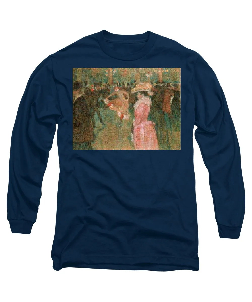 Tribute to Toulouse Lautrec - Long Sleeve T-Shirt