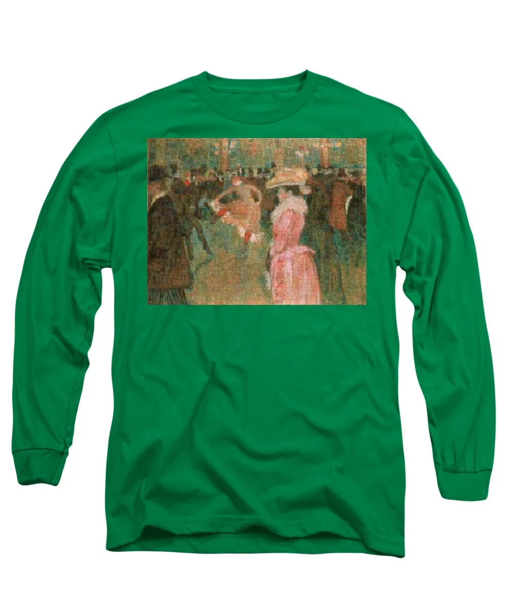 Tribute to Toulouse Lautrec - Long Sleeve T-Shirt