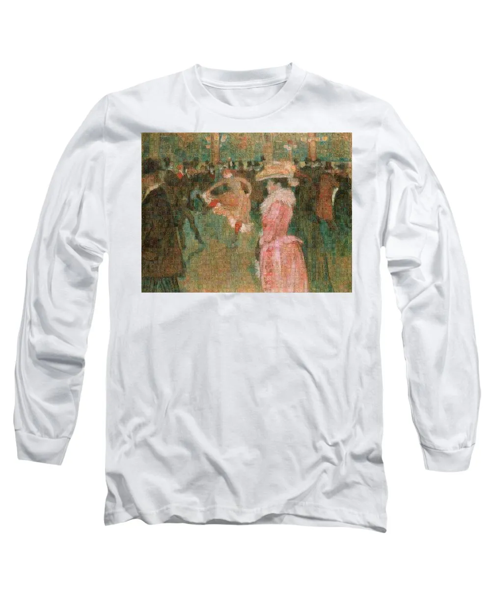 Tribute to Toulouse Lautrec - Long Sleeve T-Shirt