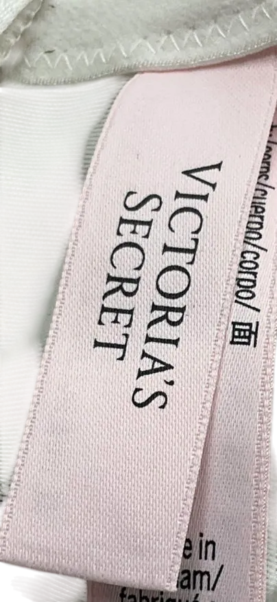 Victorias Secret Coconut White Shine Bodysuit UK S