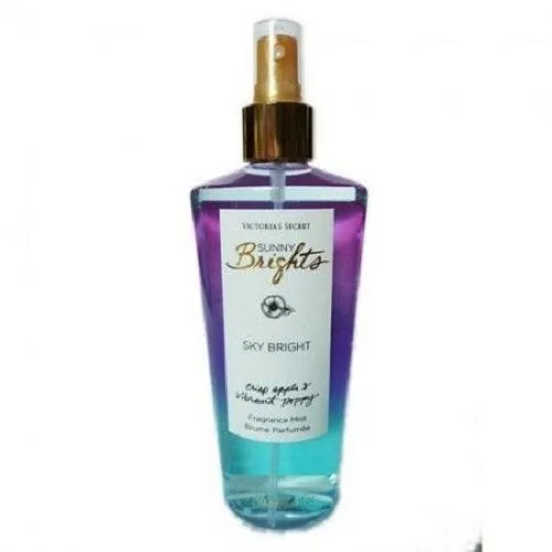 Victorias Secret Sunny-Brights Sky Bright Crisp Apple Vibrant Pooppy Body Mist For Women 250ml