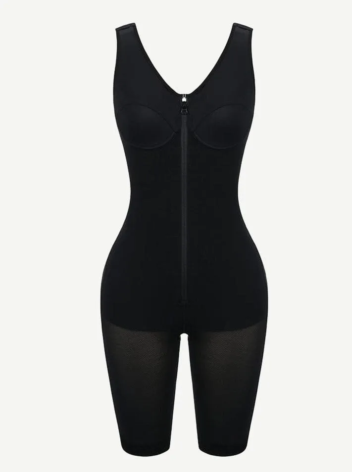 Wholesale Best Post Surgery Body Shaper Lace Open Crotch Flatten Tummy