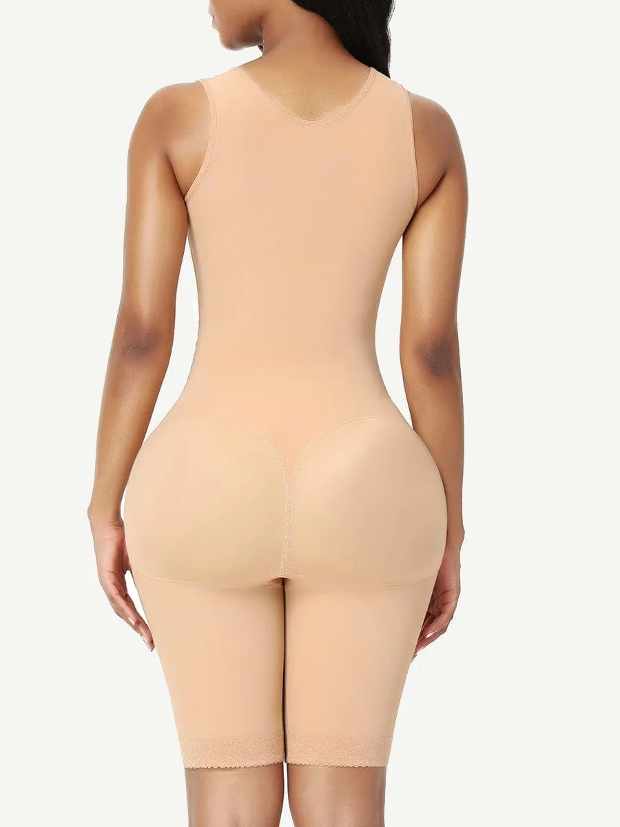 Wholesale Best Post Surgery Body Shaper Lace Open Crotch Flatten Tummy