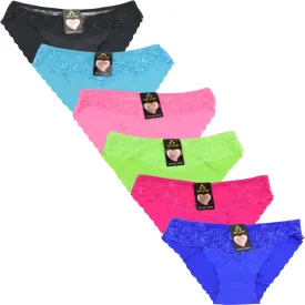 Wholesale Lady No Show Panty W/Lace, U14216