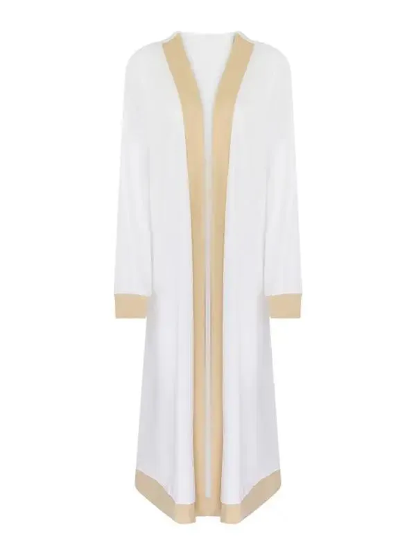 Women's Casual Contrasting Color Sleeveless Vest   Long Sleeve Cardigan Jacket   Trousers Three Sets
