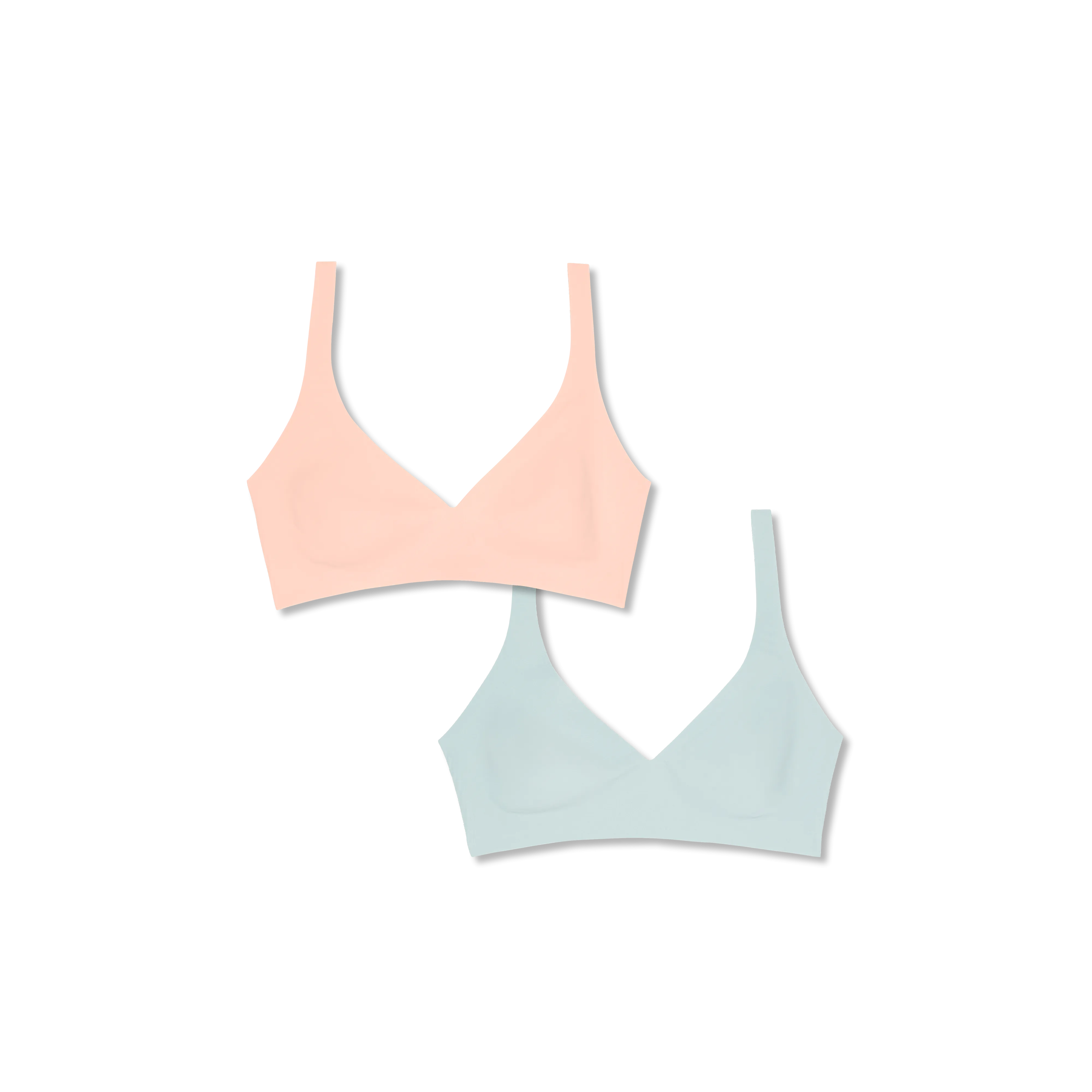 Women’s No Show Plunge Bralette 2-Pack