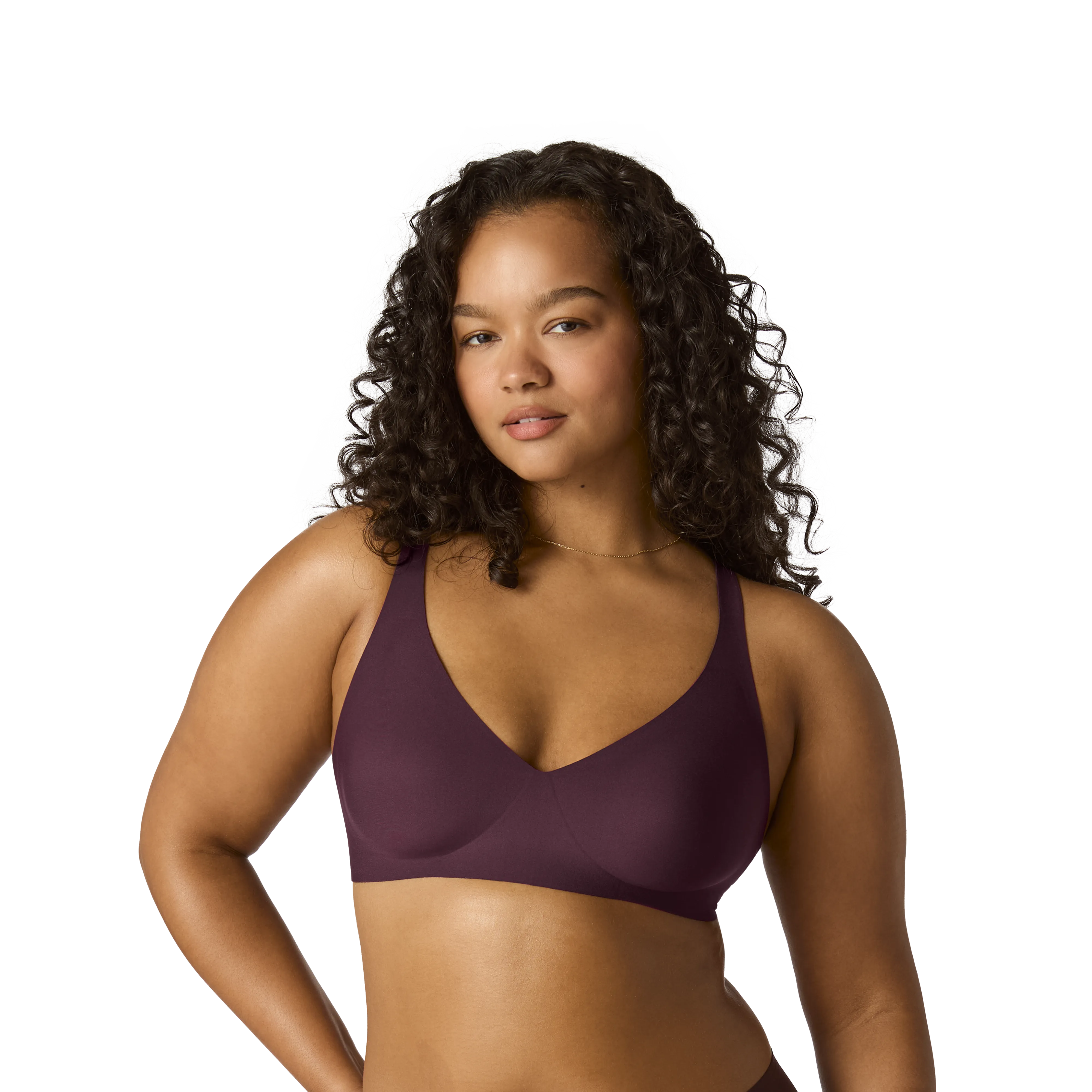 Women’s No Show Plunge Bralette 2-Pack