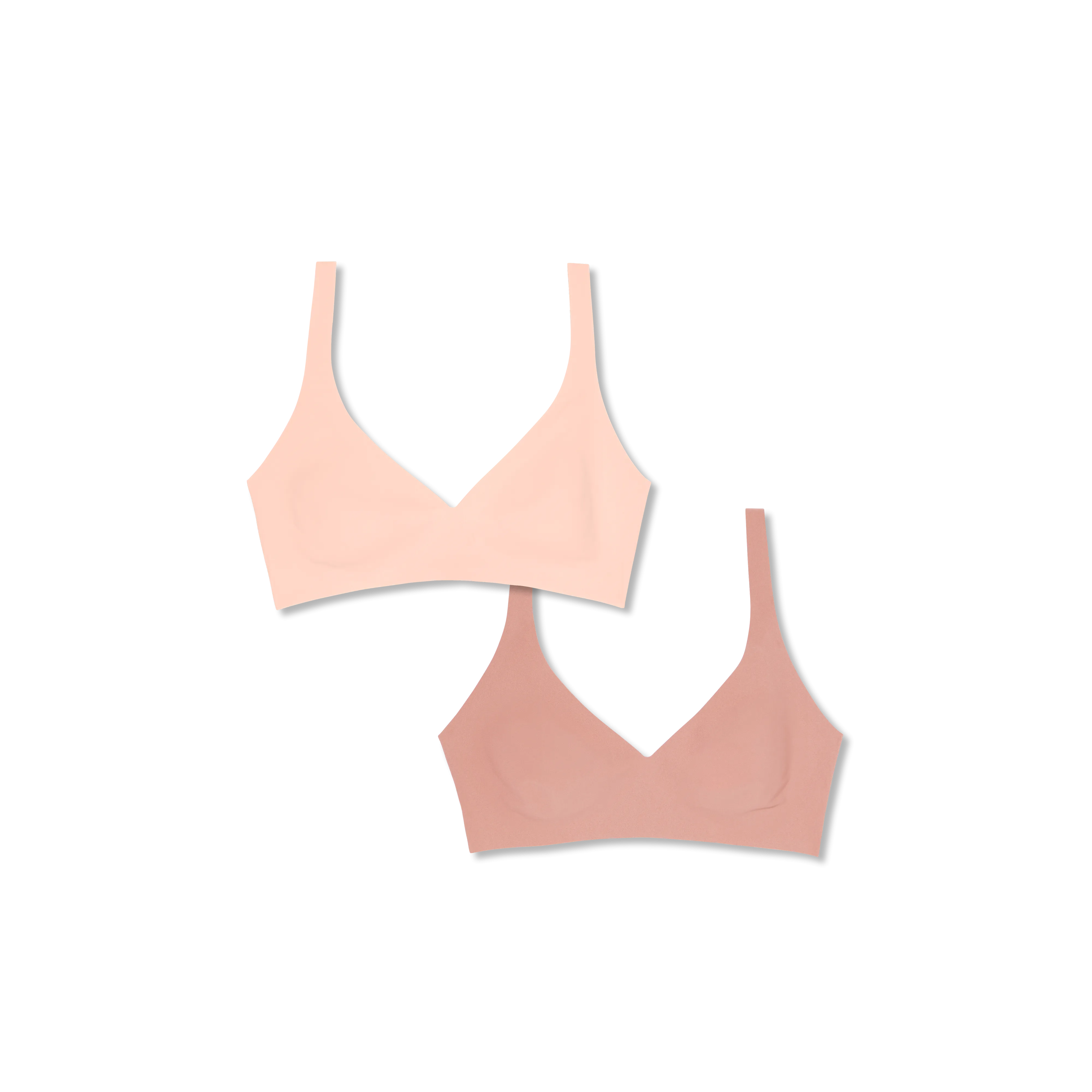 Women’s No Show Plunge Bralette 2-Pack