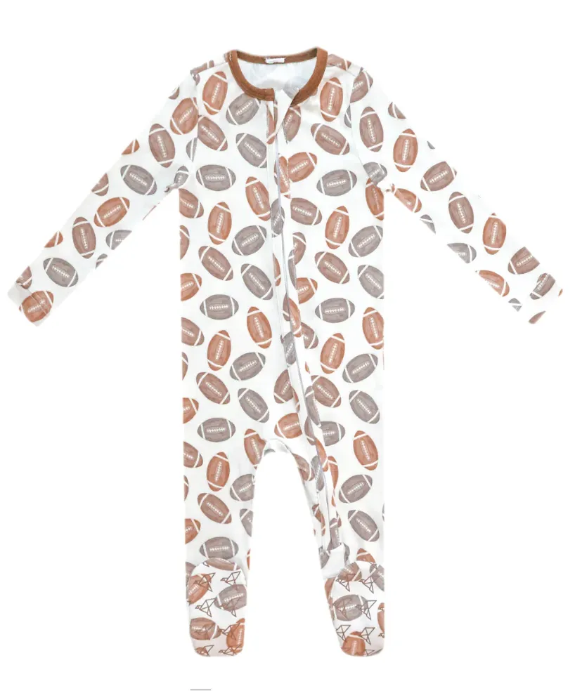 Zip Up Football Footie